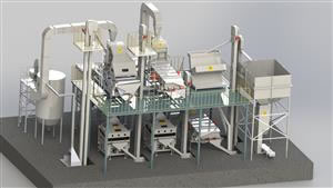 Sesame Seed Cleaning Plant