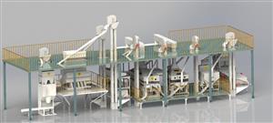 Environmental Grain Processing/Cleaning Plant